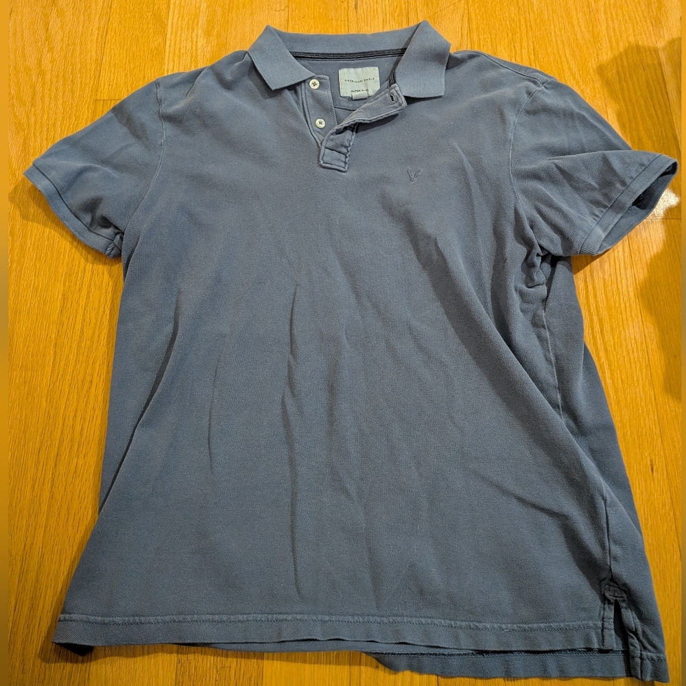 Men's Blue Polo Shirt